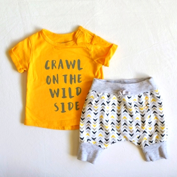 emily & oliver matching summer outfit set 3 months baby - Picture 1 of 8
